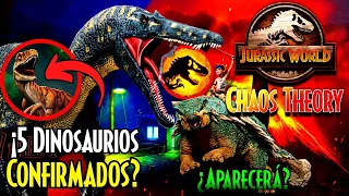 🍟¡5 DINOSAURS from JURASSIC WORLD: CHAOS THEORY!🦖 | The Sequel to CAMP CRETACICO💥 (RUMORS)