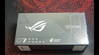 ASUS ROG PHONE 7 256 GB 12 GB RAM UNBOXING