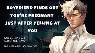 [ASMR] M4F Boyfriend finds out that you're Pregnant just after yelling at you.(Pregnancy)