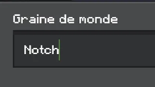 A Quoi ressemble la seed "Notch" sur Minecraft Bedrock ?