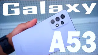 Samsung Galaxy A53 - первый  обзор 💥его ждали миллионы людей 👍за 300 $ ВСЕ В ШОКЕ !!!