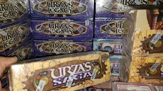 Alpha investments Presents : $5,000.00 Urza's Saga booster Box OPENING