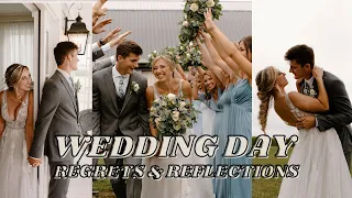 WEDDING REGRETS & REFLECTIONS...2 years later! What I would do differently and what I LOVED!