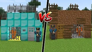 PRISÃO DE RICO VS PRISÃO DE POBRE NO MINECRAFT!!