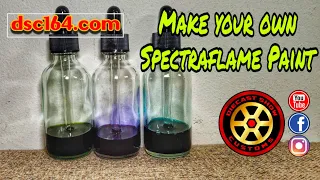 How To Make your Own Spectraflame Paint
