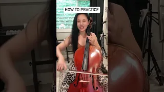 How to play FAST 🔥 = Practice SLOW 🐌  Tina Guo (CELLO TUTORIAL)