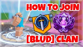 how to join my new clan!! [blud] | Roblox Bedwars