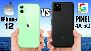 iPhone 12 VS Google Pixel 4a 5G | ⚡Specs Comparison