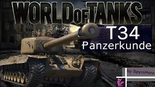 World of Tanks - T34 Panzerkunde/Gameplay Xbox/PS4 [Deutsch/German]