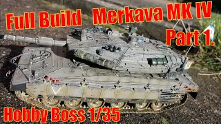 (Reupload) Baubericht / Full Build  Merkave MK IV   Hobby Boss 1/35