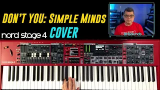 Don't You Forget About Me Simple Minds Nord Stage 4 Keyboard Synth Cover | OBX8 | Cover Sound Pack