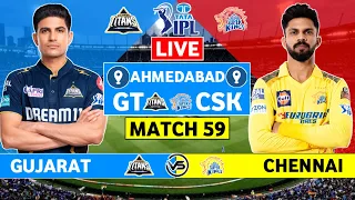 IPL 2024 Live: CSK vs GT Match 59 IPL Live Scores & Commentary | Chennai vs Gujarat Live Match