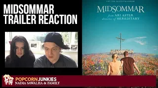 MIDSOMMAR | Official Teaser Trailer - Nadia Sawalha & The Popcorn Junkies Family Reaction