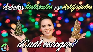 Árbol natural vs. Artificial ¿Cuál escoger?🎄 - Decisiones sostenibles