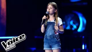 Natasza Kotlarska – „Pół kroku stąd” – Blind audition – The Voice Kids Poland