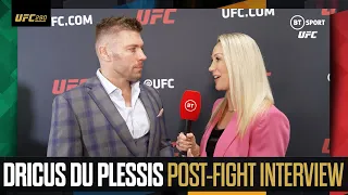 Du Plessis vs. Adesanya 🏆 Dricus du Plessis Talks Izzy Face-Off After Stunning Robert Whittaker KO