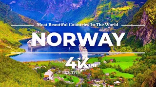 Norway 4k UHD | Scenic Drone video | Best Scenic with Soothing Relaxation music video