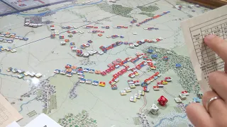 The Battle of Fontenoy [Example of Play 1 - Wing Activation and Artillery Fire]