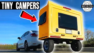 Top 10 Tiny Campers with Amazing Functionality (Interiors and Amenities in Details)