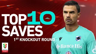 Top 10 saves from the 1st Knockout Round | Top Saves | Coppa Italia Frecciarossa 2022/23