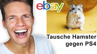 Er Tauscht seinen HAMSTER gegen eine PS4 auf EBAY