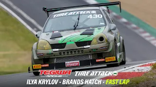 Tegiwa Racing: @RuskiWeldFab 380BHP Turbocharged Clio Time Attack Fast Lap! - Brands hatch (2022)