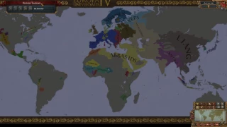 EU4 Timelapse - Extended Timeline Mod (2-1700AD)