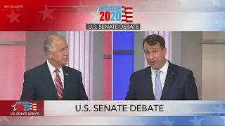 Thom Tillis vs. Cal Cunningham: US Senate candidates face off in Raleigh debate