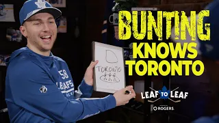 Bunting Knows Toronto | Leaf to Leaf with Michael Bunting & Wayne Simmonds