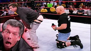 Will Stone Cold Join Mr McMahon's Kiss My Ass Club? What?