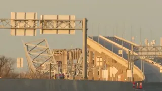 Scene of Baltimore bridge collapse shows extent of damage, debris