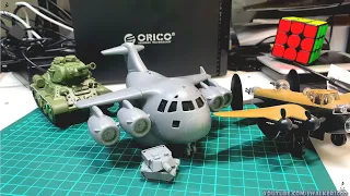 Хобби/MENG - собираем модели без клея - мимишный  MENG mPlane-007 C-17 Globemaster III Transporter