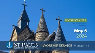 May 5, 2024   Divine Worship Service I