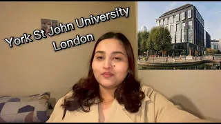 Going to University in UK🇬🇧! York St John University!! London Campus!!!