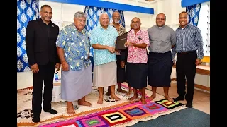 Fijian PM officiates the handing over of lease tittle to RKSOB Association.