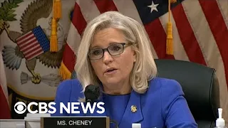 Rep. Liz Cheney, vice chair of House Jan. 6 committee, delivers opening remarks