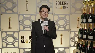 Lee Sung Jin | 81st Golden Globes Winner's Backstage Interview