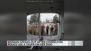 Covington police use Taser on dog they say was aggressive