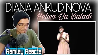 Reaction🎵Diana Ankudinova - Helwa Ya Baladi (At Meridien Concert Hall Moscow) | Ramley Reacts