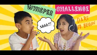Fun Kids Whisper Challenge!