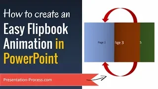 How to Create Easy Flipbook Animation Effect in PowerPoint