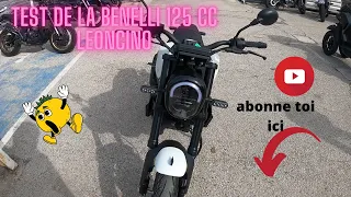 test benelli leoncino 125