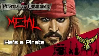 Pirates of the Caribbean - He's a Pirate 【Intense Symphonic Metal Cover】