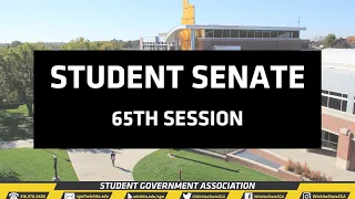 65th Student Senate - August 31, 2022