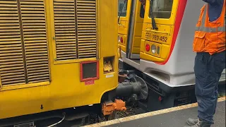 Llanbradach Rescue: 769452 gets rescued by 37418 and gets dragged back to Rhymney - 07/08/2021