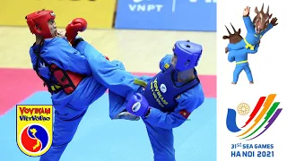 Vovinam SEA GAMES 2022 | FINAL Fight Male 60kg Laos - Vietnam