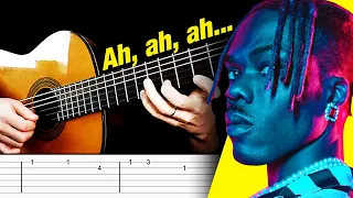 LOVE NWANTITI Guitar Tabs | Tutorial | CKay (ah, ah, ah...)