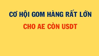 CƠ HỘI RẤT LỚN CHO AE CÒN USDT | Phân Tích Bitcoin Hôm Nay và Cập Nhật Thị Trường Crypto