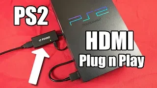 *NEW* PS2 HDMI Cable 100% Plug & Play - REVIEW w/ Gameplay