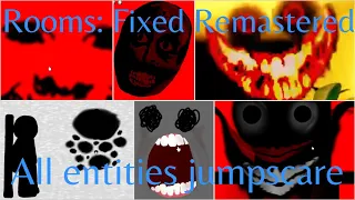 Rooms: Fixed Remastered | All entities Jumpscare